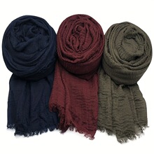 N 10691 Pleated Bubble Scarf ��������Χ�� ŷ���羳����ѷ