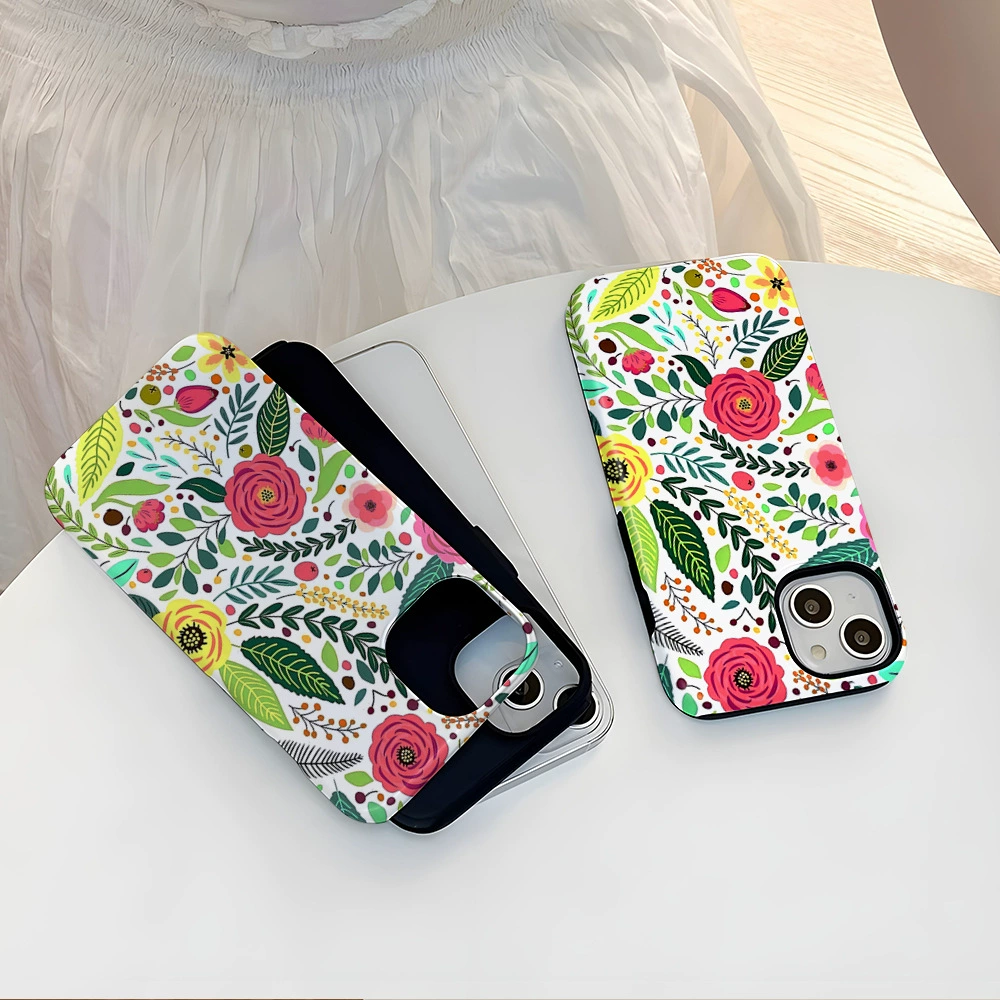 Apple, iPhone 17, iPhone17 Pro, чехол для телефона, мобильный телефон, цветочный рисунок, iPhone, защита от падения