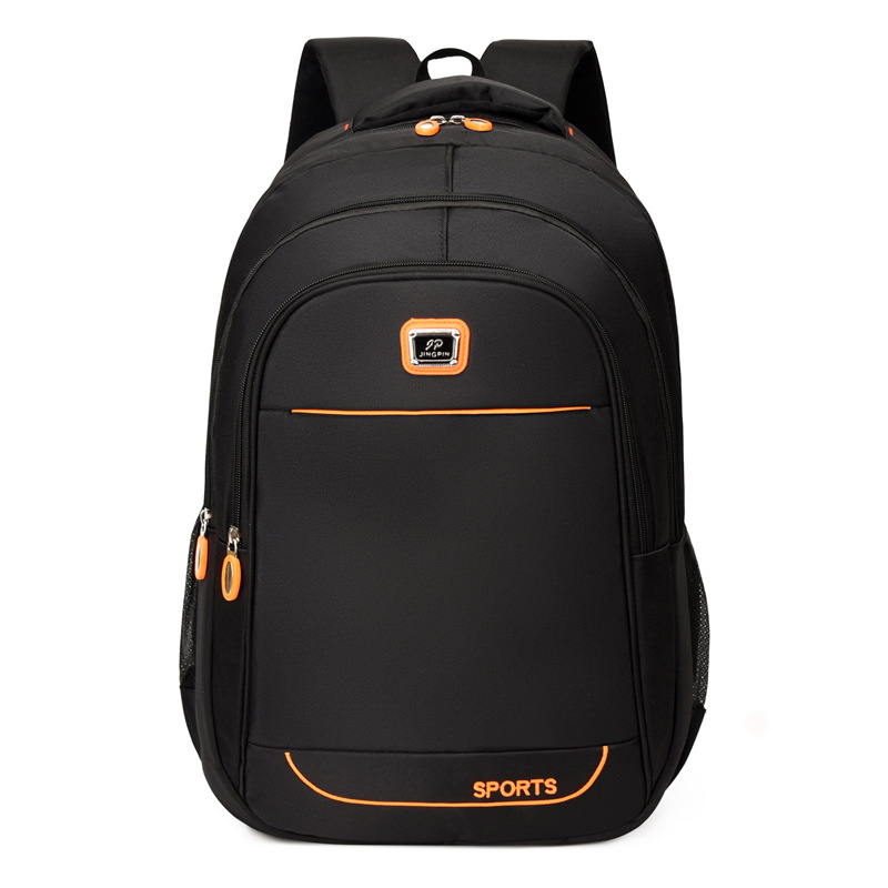 Mochila simple para computadora portátil para hombres de nuevo estilo, tendencia de moda, mochila de negocios multifuncional de gran capacidad al por mayor