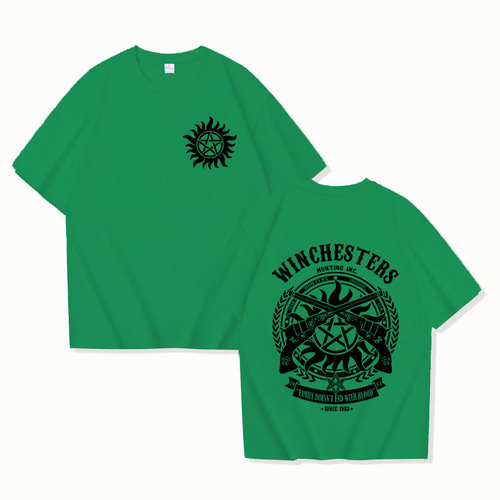 New TV Supernatural Printed Women Men T-shirts Supernatural