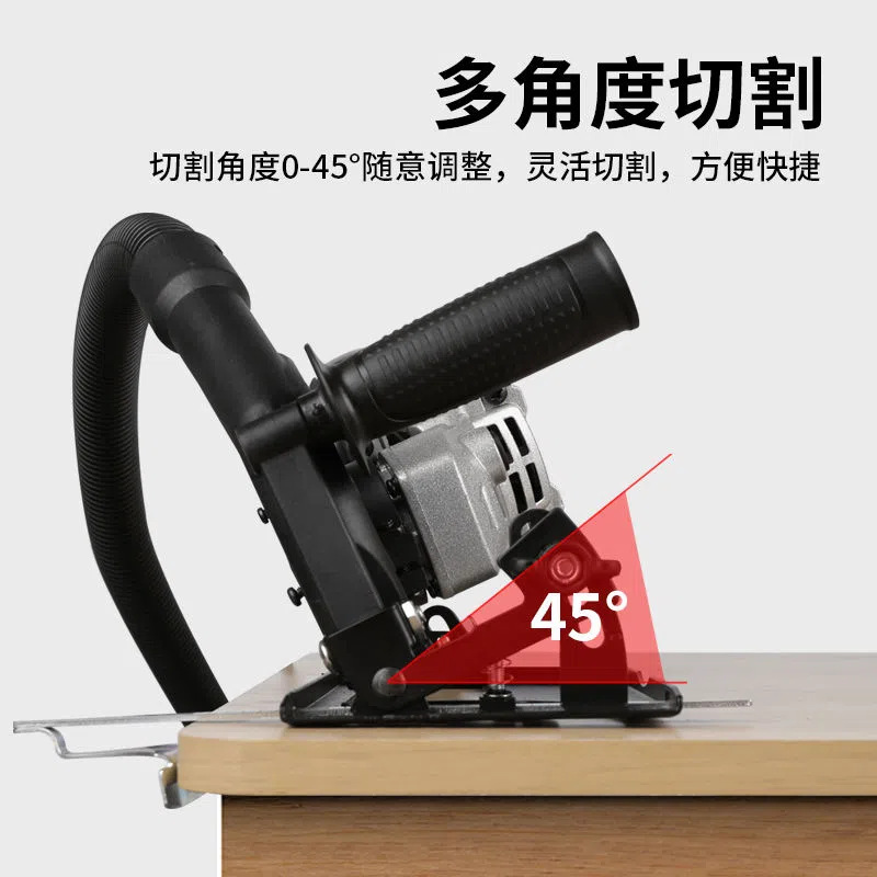 Amoladora angular máquina de corte rotativa soporte libre de polvo amoladora angular máquina de corte variable soporte fijo amoladora angular soporte libre de polvo