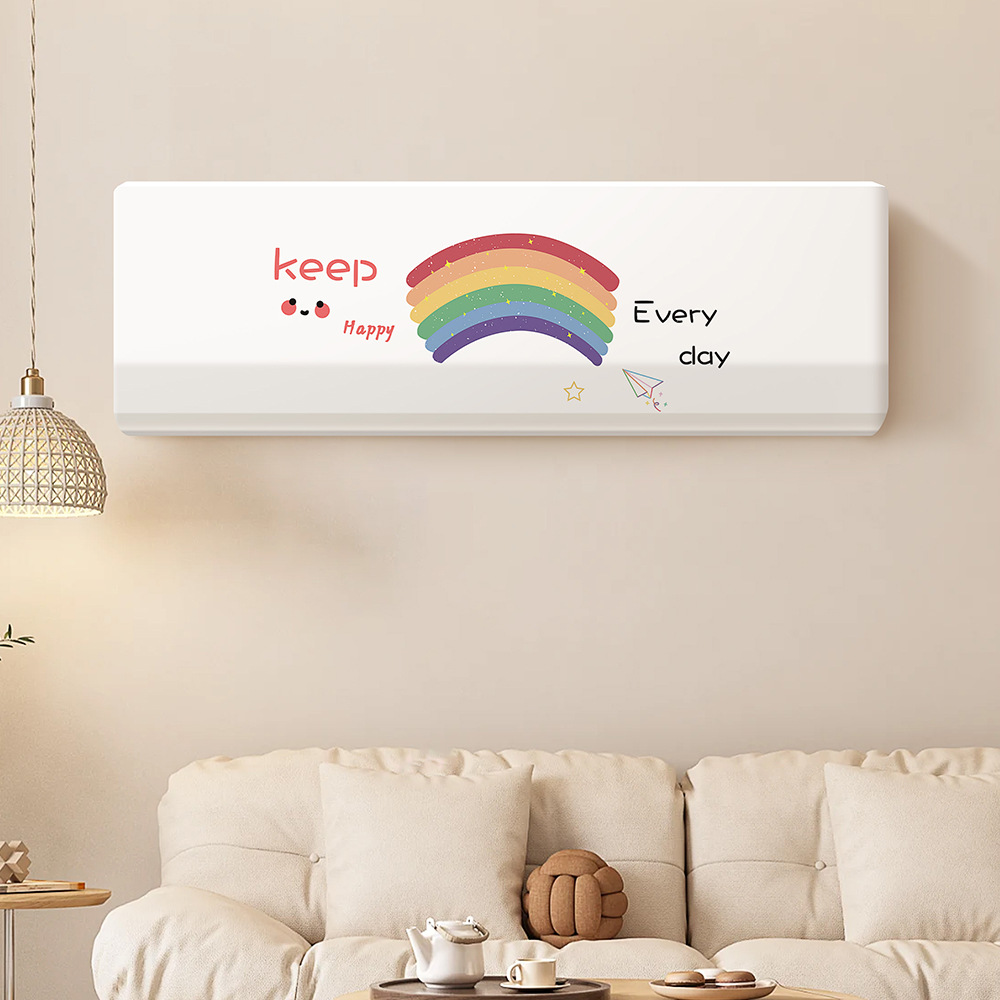Aire acondicionado cubierta a prueba de polvo colgante general tipo de pared aplicable a la belleza de la cubierta de todo incluido Heigree Xiaomi 2024 nuevo