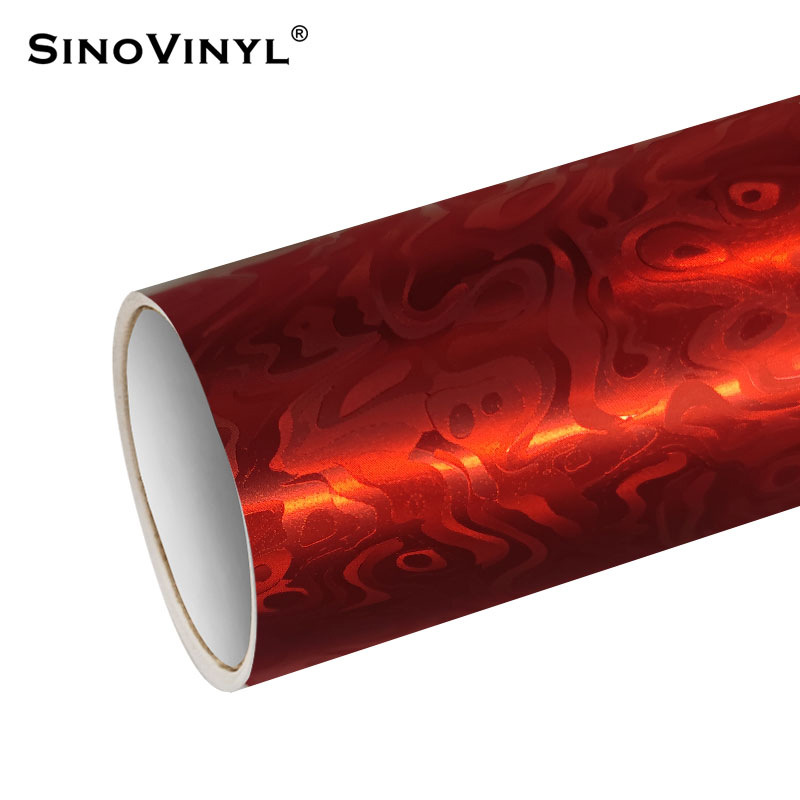 PET de alta definición galvanizado cosmic estriado de fibra de carbono espejo retrovisor decoración pegatinas de película de cambio de color de automóvil pegatinas de película de cuerpo