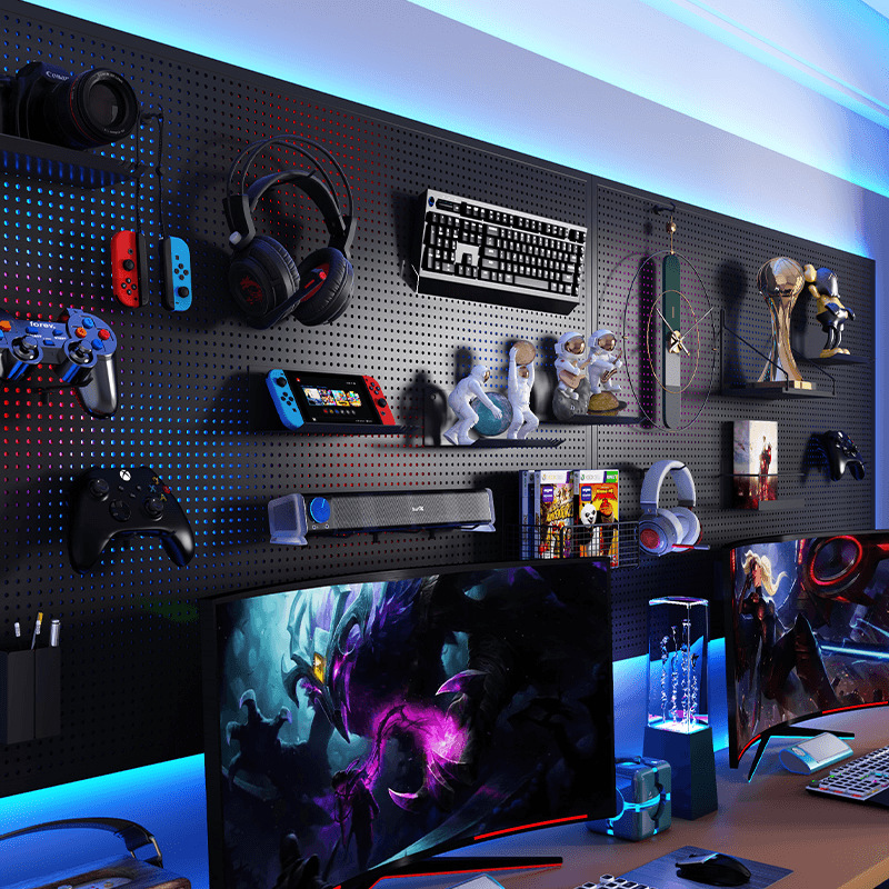 家居厨房洞洞板货架洞洞板展示架五金工具挂板手机配件饰品架