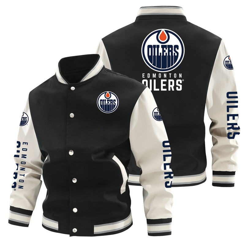 European and American plus size student baseball uniform Ice Hockey League team fan gift printing plus size Spring and Autumn thin baseball uniform