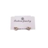 Live streaming basic jewelry doudou earrings women's light beads small earrings zircon drop oil alloy earrings