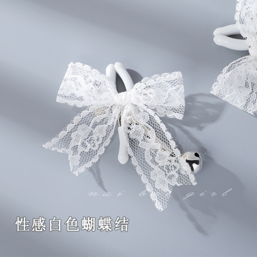 Wild Wolf Fun sm Bow Tie Lingerie Teasing Lace Clamps Couples Training Sex Toys Props 