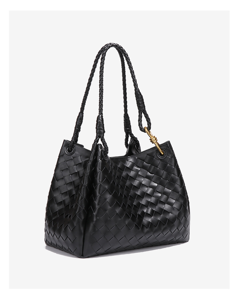 Shu Qi's woven parachute with large capacity for commuting, hand-held tote , open top drawstring, mom, child, mother_voghion.com