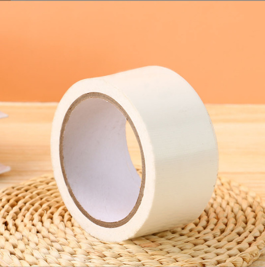 白色网格布基双面胶高粘婚庆展会地板革专用胶不留残胶强力布基胶