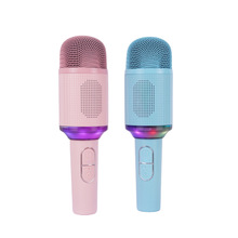 新品H9儿童无线蓝牙话筒麦克风带音响家用K歌无线蓝牙宝宝玩具