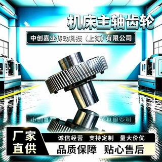定制碳钢机床主轴齿轮 精密传动 保障机床高速运转耐磨耐用配件