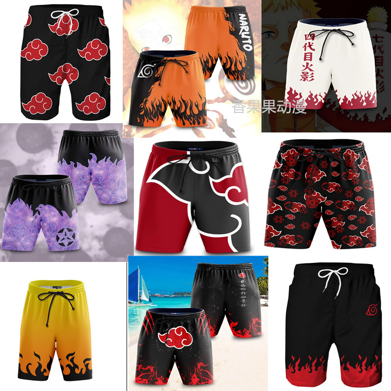 Cross-Border--3D Digital Printing Men's Vacation Beach Shorts Summer New Casual Sports Shorts Wholesale