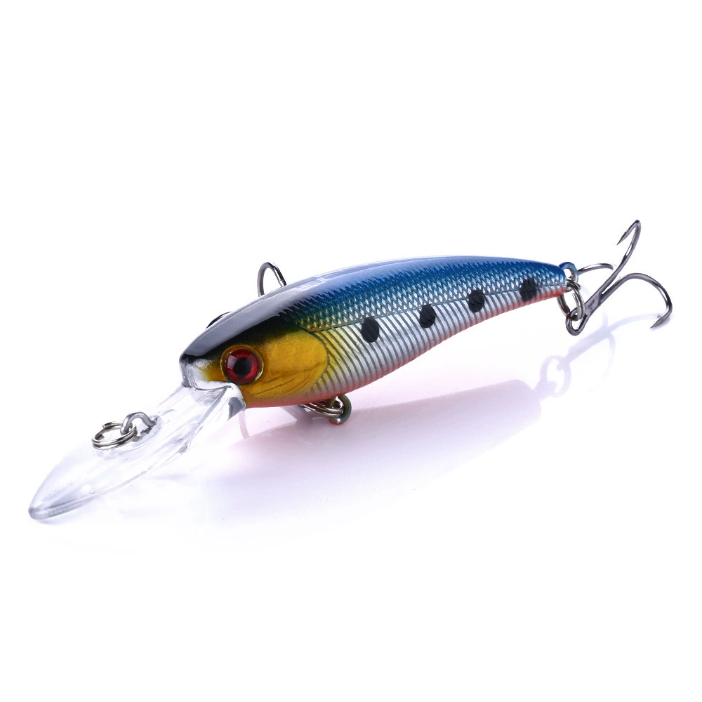 Fishing lure (HENGJIA) minnow 9 cm 8 g, realistic bionic bait, multiple colors, treble hooks