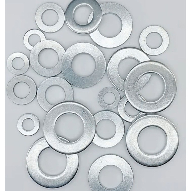 Z7镀锌加大加宽平垫片平垫圈加厚平垫片介子华司铁垫片M3-M24外径