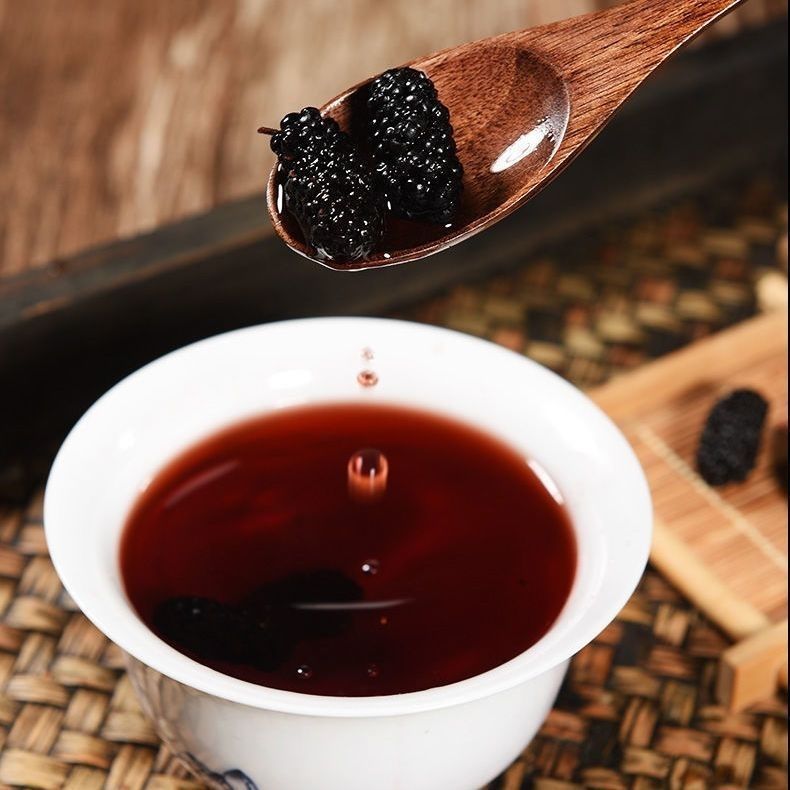 Dried Black Mulberry 500g Hei Sang Shen Fruit Slices for Tea and Herbal Use key features