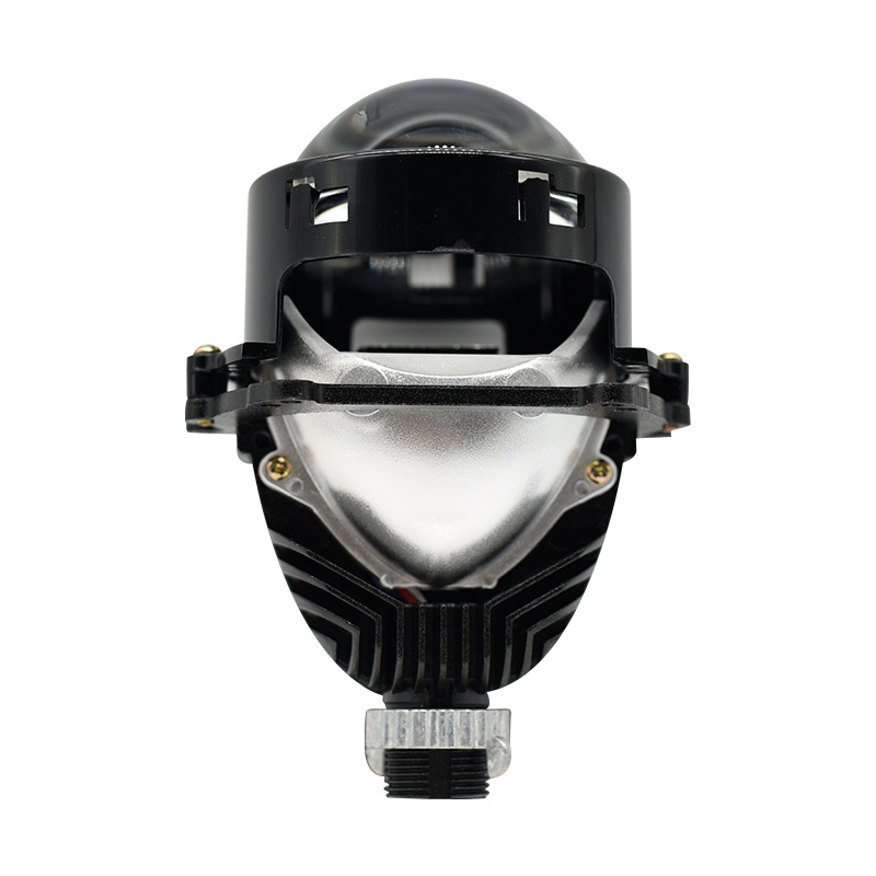 Faros delanteros modificados para automóvil con lente bi-xenón LED sin pérdidas de 3 pulgadas, de alto brillo H4H7, luz alta y baja integrada, para motocicleta.