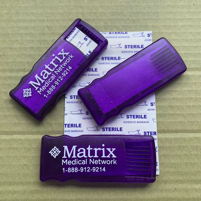 热销款医用创可贴盒 医院礼品创口贴盒 医用药店促销使用创口贴盒