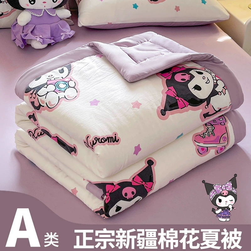 Летнее одеяло класса А, одеяло с кондиционером, летнее прохладное одеяло, хлопковое летнее одеяло для одного студента, тонкое одеяло, детское летнее одеяло, можно стирать в машине