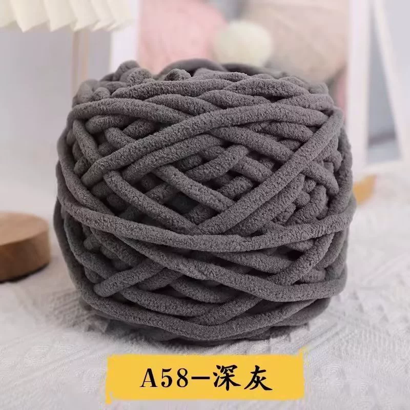 Шар пряжи шерстяной (ice yarn) — 15 м, толстая нитка, множество цветов для шарфов шапок тапочек