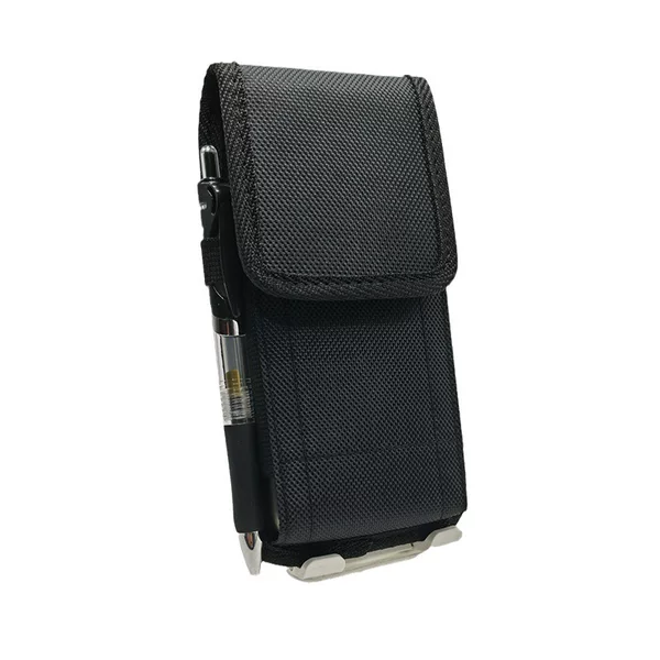 Suitable for Iphone, Apple, Huawei, Vivo Mobile Phones, Vertical Style Waist Bag, Belt-Worn, Oxford Cloth, Trendy Waist Bag