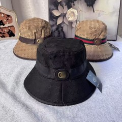 2025 新しい文字正しいバージョン刺繍ロゴ純綿ファッションカジュアル多用途韓国スタイル顔見せ小型サンシェードフィッシャーマンハット