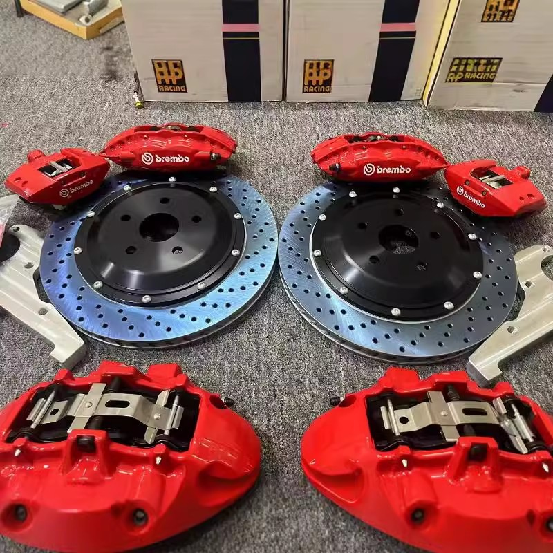 10 Piston Kit, Buleibo Brake caliper cover - brembo-f40-double-caliper-rear-wheel-four-piston-front-wheel-pair