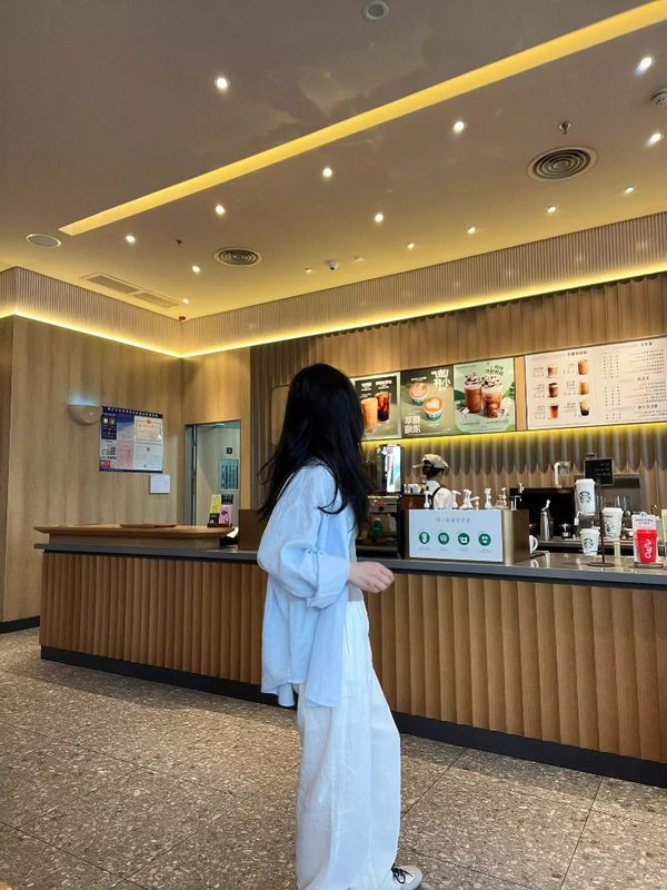 韩系蓝色POLO领长袖防晒衬衫女春季简约休闲宽松显瘦百搭上衣外套|undefined