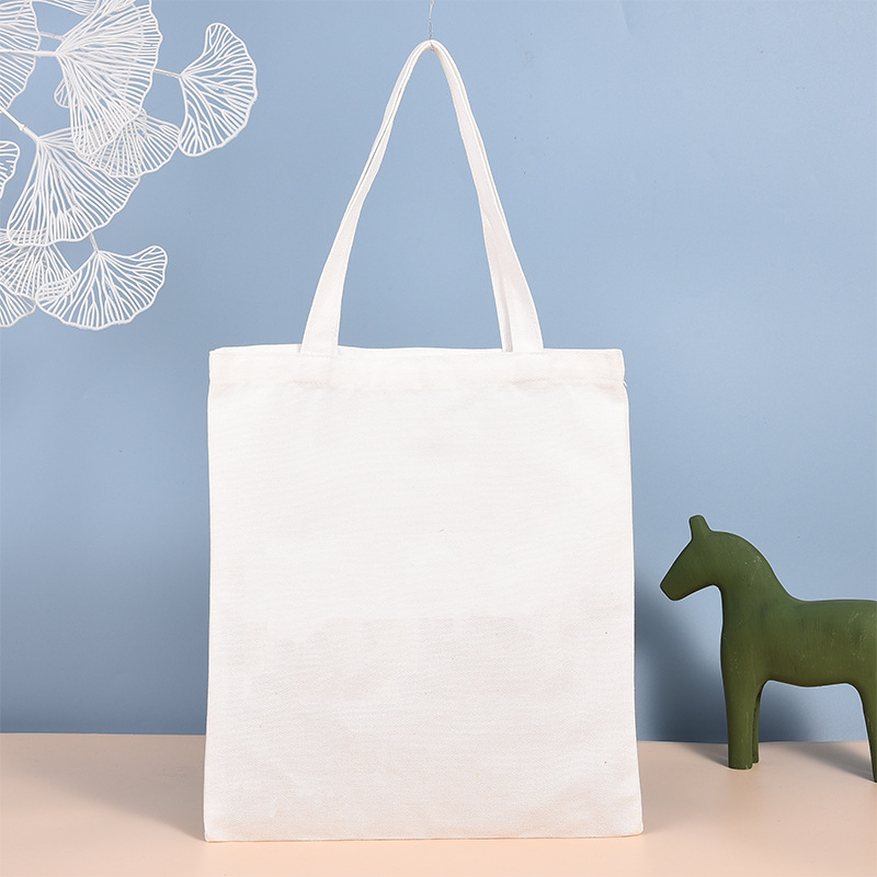 Bolsa de lona logotipo personalizado Chaleco de compras bolsa de algodón lote pequeño regalo portátil cinta solo hombro bolsa de lona fabricante