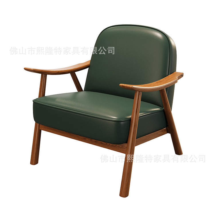 カフェソファスターバック同スタイルカジュアル商談受付無垢材小型ラウンドテーブルケータリングミルクティーショップテーブルと椅子の組み合わせ|undefined
