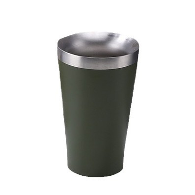 Amazon de doble capa de vacío pequeña taza de leche 304 taza de vacío de acero inoxidable taza de café taza de coche taza de helado portátil