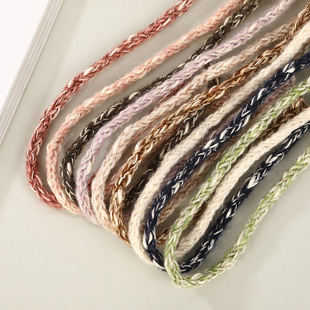 7mm��ɫ���Ĵ��ë��diy�Ʒ��������K�ֹ���������ë�²������K