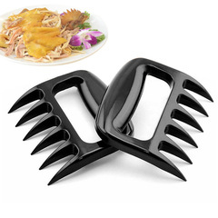 Plastic Bear Claw Meat Divider Cooked Meat Slicer Creative Tear Meat Tool Bear Paws Bear Claws Fork BBQ Grilling Tools
