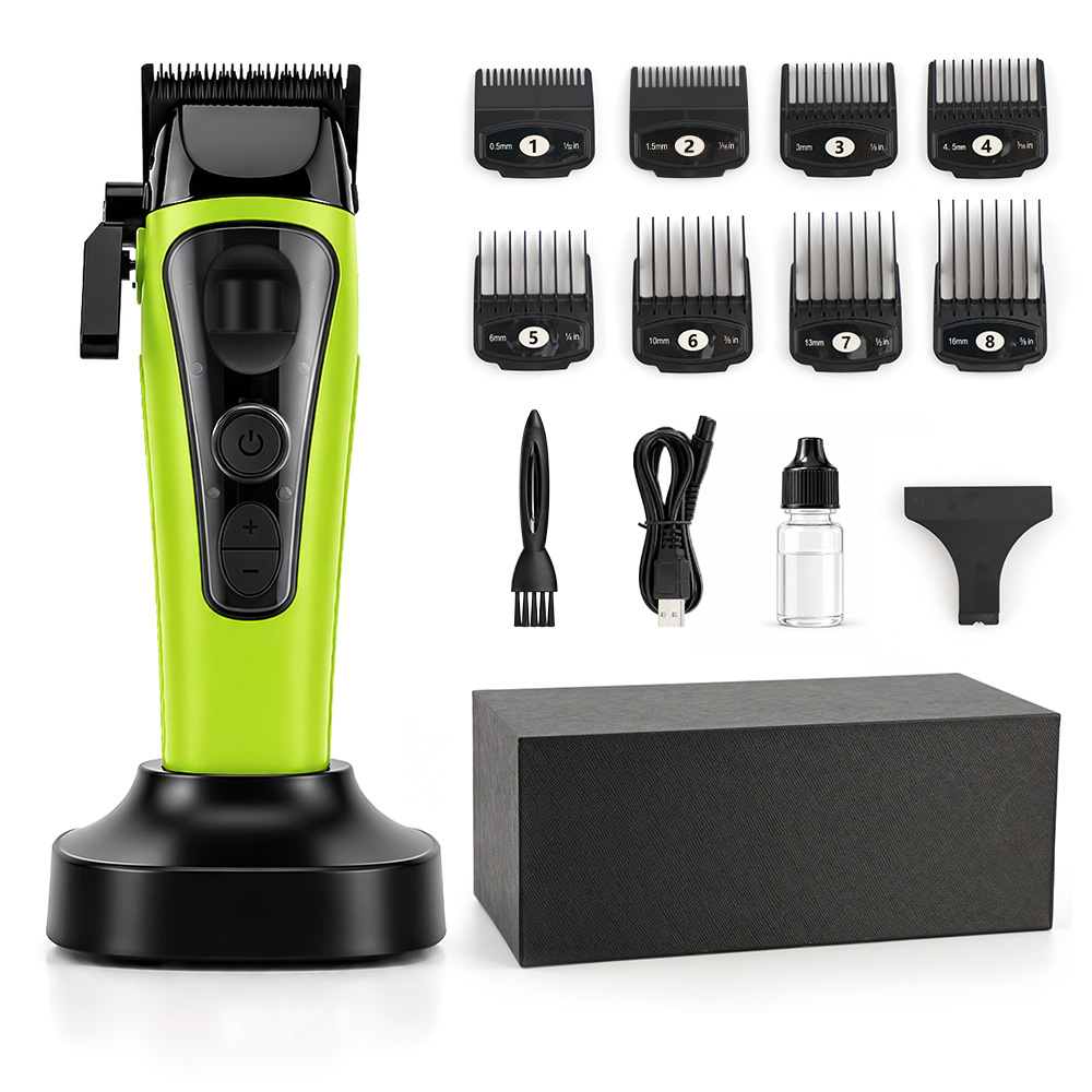 Customizado nuevo cortador de pelo rotor exterior cortador de pelo eléctrico sin escobillas cortador de pelo eléctrico especial cortador de pelo doméstico cortador de pelo eléctrico