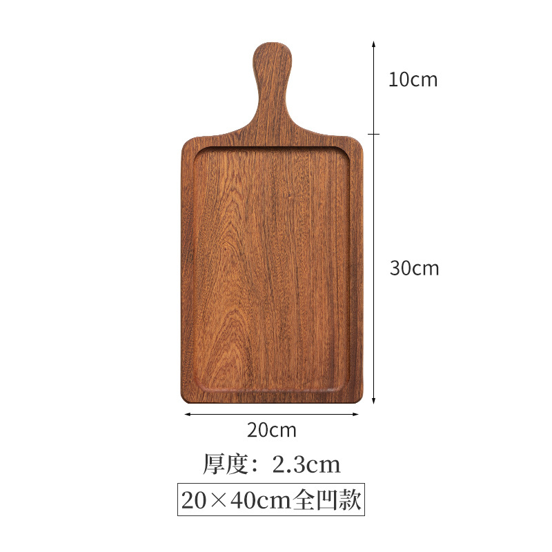 손잡이를 가진 사브리 그루브 20cm x 40cm