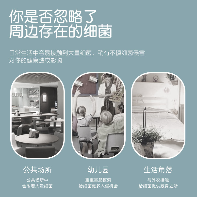 Alcohol Spray 75 Degrees No-Wash Cleaning Sterilization Quick-Drying Home Office Portable Ethanol 100 ml Disinfectant