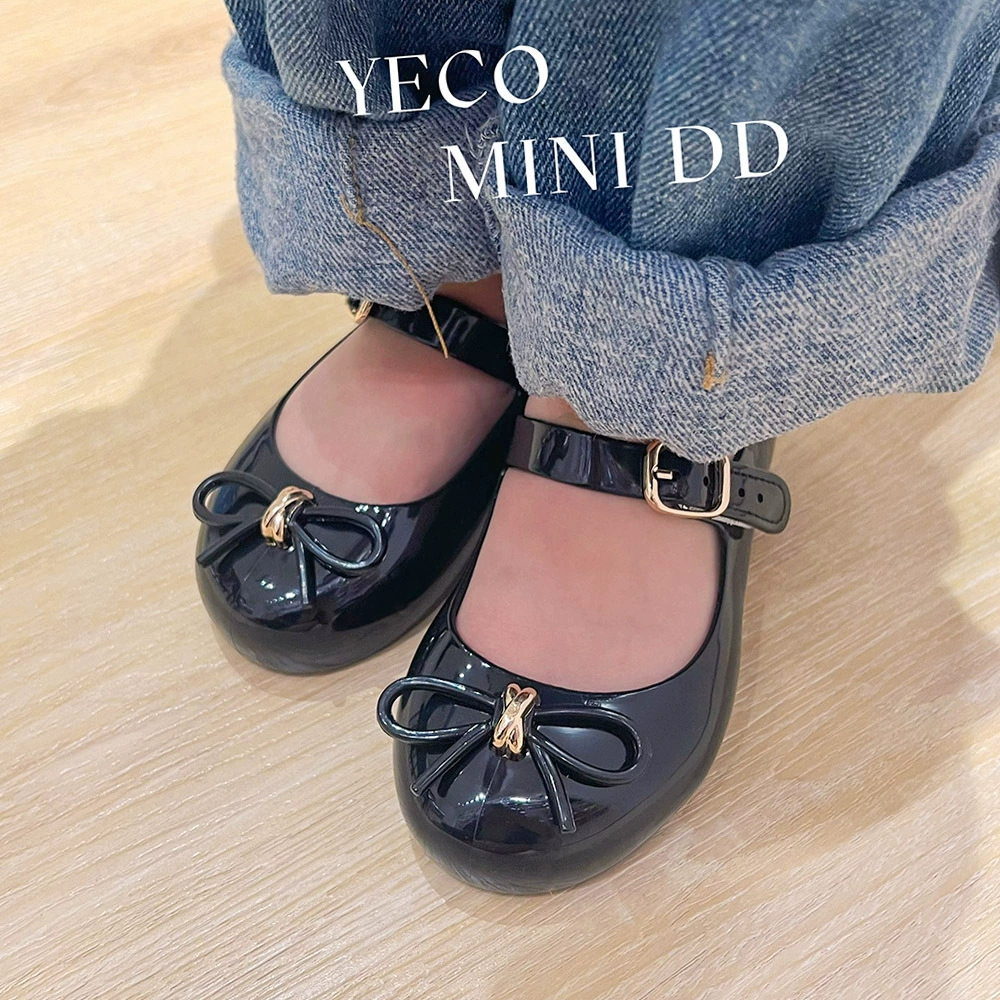 MINIDD летний новый стиль детские сандалии для девочек Принцесса обувь для девочек желе обувь для детей босоножки kidssanda