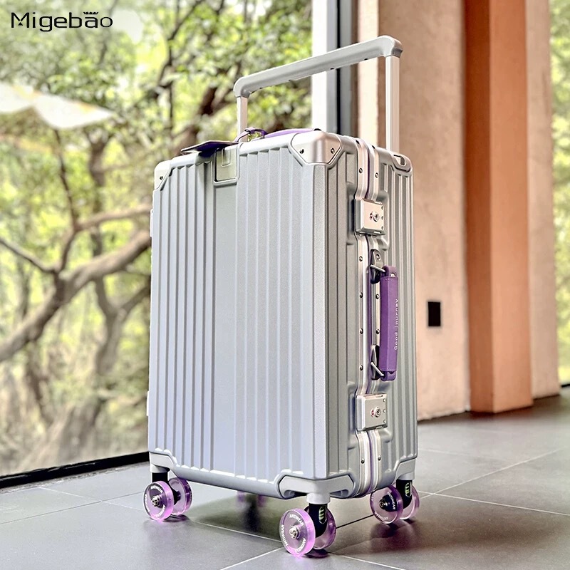 Exported to Germany 2026 new model wheeled suitcase with wheels, carry-on 24inch suitcase 28inch high-quality password suitcase Exported to Germany 2026 new model wheeled suitcase with wheels, carry-on 24inch suitcase 28inch high-quality password suitcase