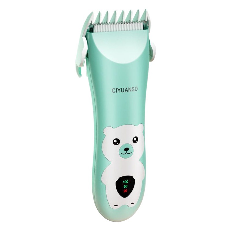 Infant Hair Clipper Quiet Shaving Newborn Kidsren Electric Clipper Home Baby Shaving and Cutting Fetal Hair Artifact