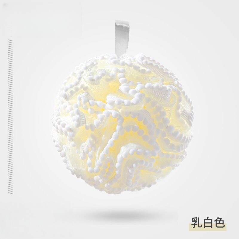 高颜值可爱珍珠沐浴球家用可挂式不散搓澡起泡沐浴球|undefined