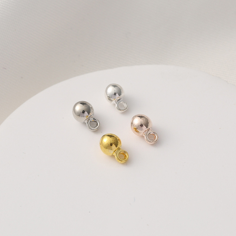New style with hanging copper ball bag gold with hanging ball solid bracelet pendant diy bracelet anklet decorative copper ball pendant New style with hanging copper ball bag gold with hanging ball solid bracelet pendant diy bracelet anklet decorative copper ball pendant