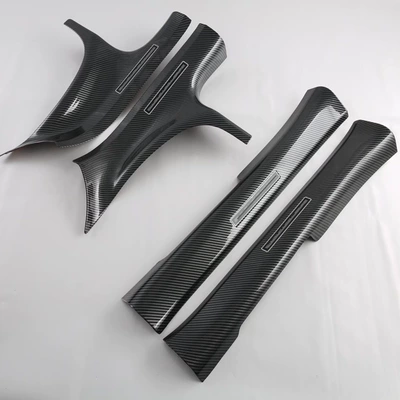 23 Seal Dmi Exterior Modification Şüşə kənarı xromları/moldingləri - hydrocarbon-threshold-bar-insideabs-4k
