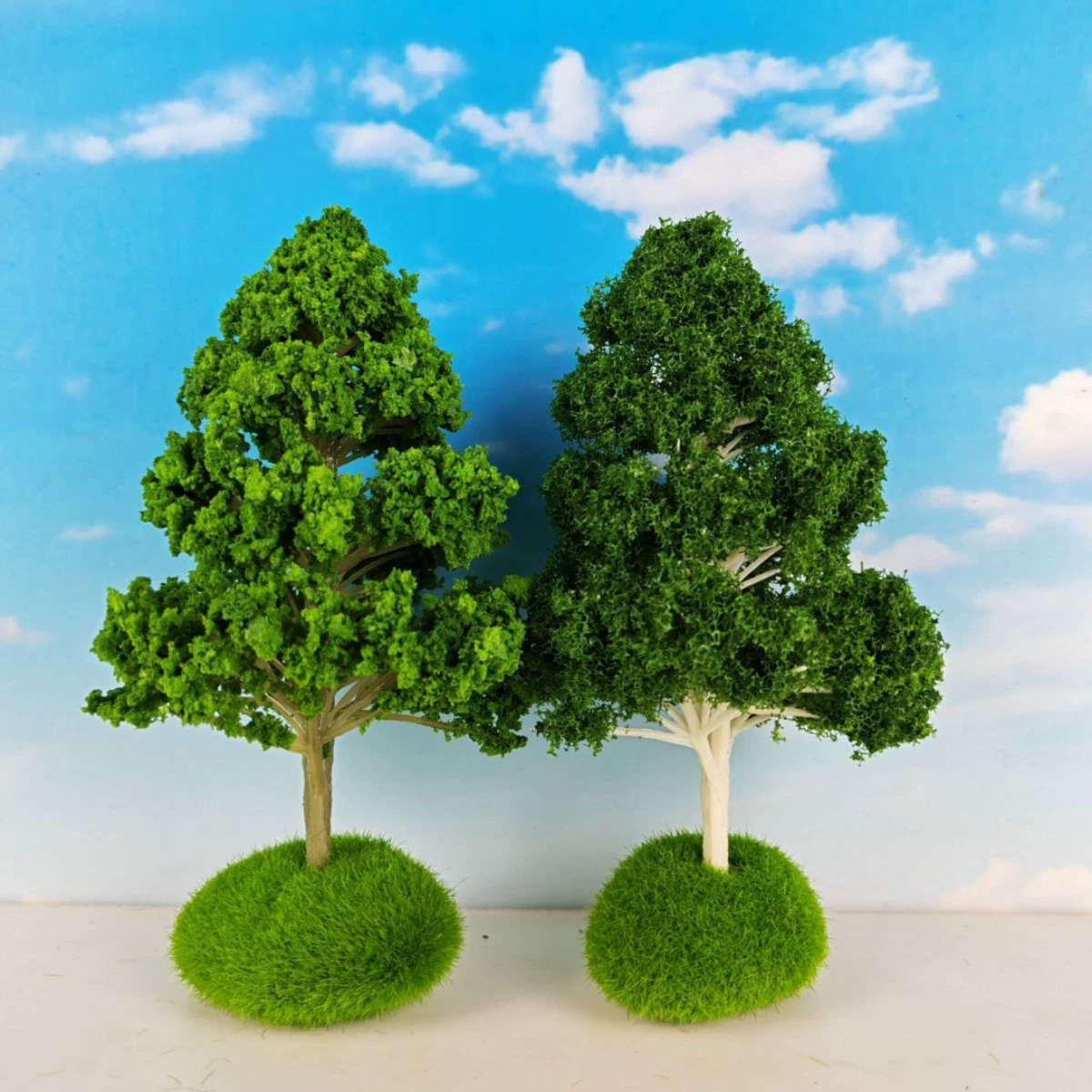 Архитектурная модель песочного стола, архитектурная модель, микроландшафтное украшение, искусственная пластиковая цветочная модель, ножка из персикового дерева