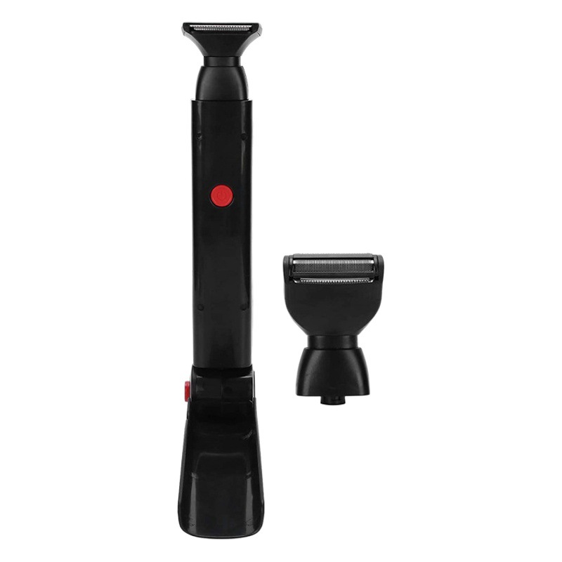 Cross-border new USB rechargeable back Shaver double-headed back hair remover electric shaver back hair scraper