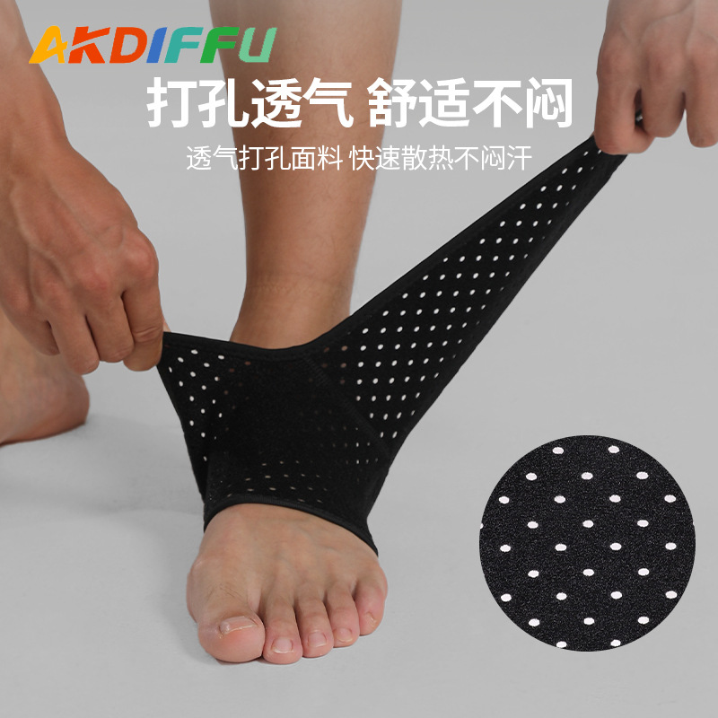 Baloncesto al aire libre fútbol tobillo protector correr fitness compresión vendaje protector de tobillo esguince protector de tobillo transpirable