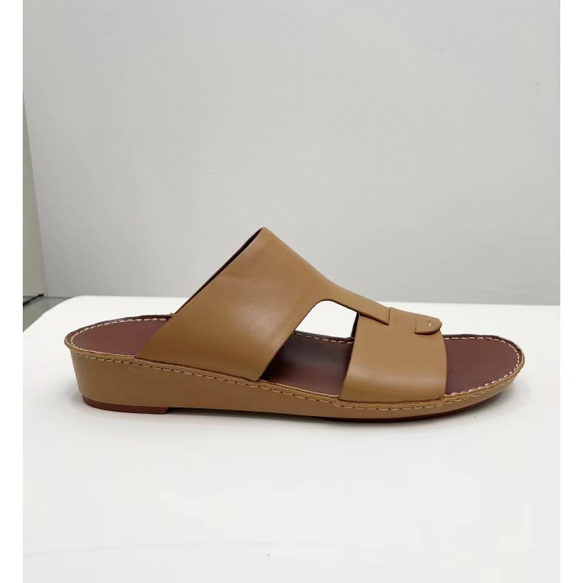 2025 New Summer Thick-Soled Wedge Heels, Lightweight and Versatile Men's Casual Slippers, Large Size Men's Sandals