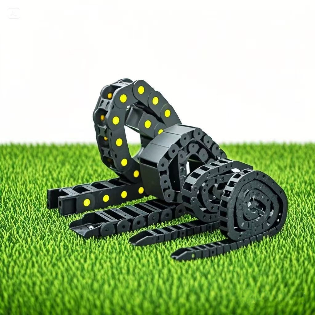 Индивидуальная нейлоновая цепь для моста, инженерная пластиковая цепь, бесшумная полностью закрытая цепь для резьбового бака, цепь для 3D-принтера.