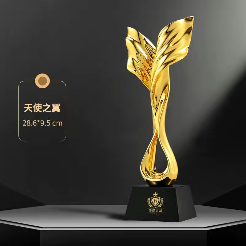 Trofeos de resina personalizables, premios para reuniones anuales, premios de honor para equipos de empleados destacados, medallas personalizadas al por mayor