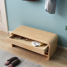 實木換鞋凳鞋櫃一體簡約現代口可坐家用入長條凳小戶型穿鞋凳