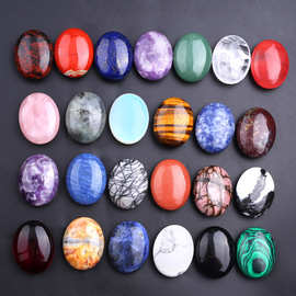 源厂按摩石能量石火山石SPA精油石加工定制推拿背部艾灸热敷石