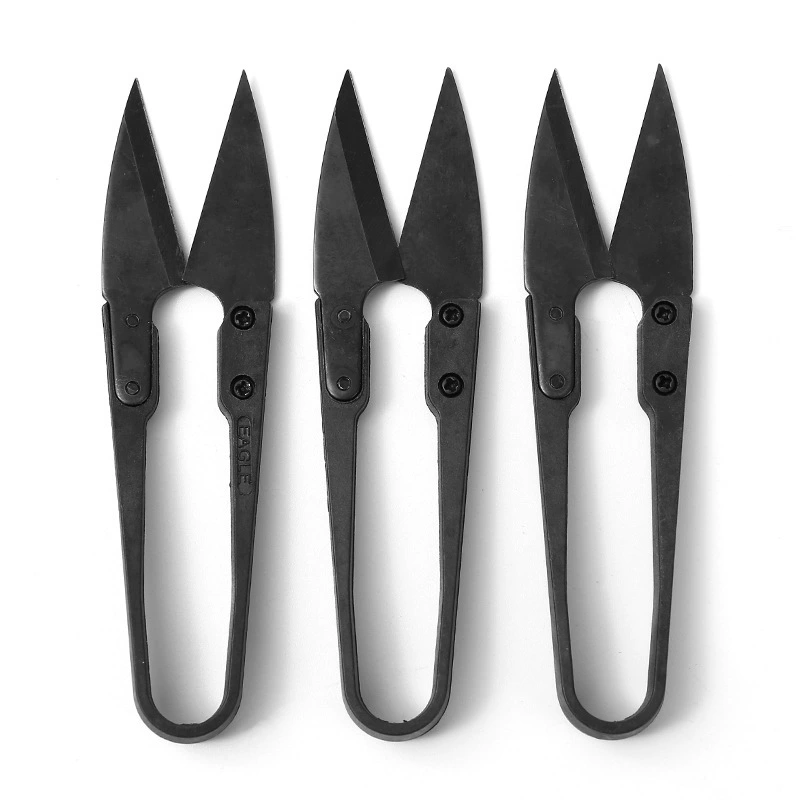 Eagle Black Head U-образная пружинная стрижка пряжи для дома ручная вышивка крестом ножницы черная ручка